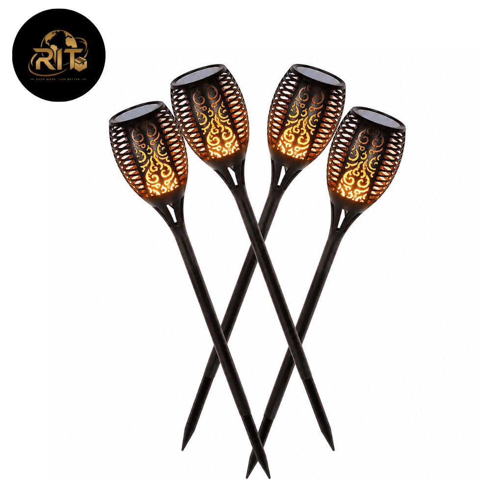RIT Store decorative solar torch lights for garden