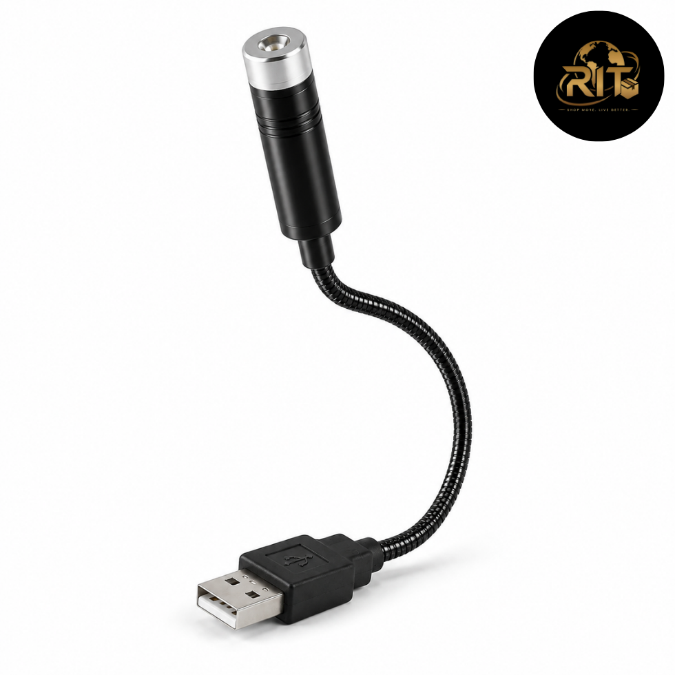 RIT Store flexible USB desk lamp for reading and work