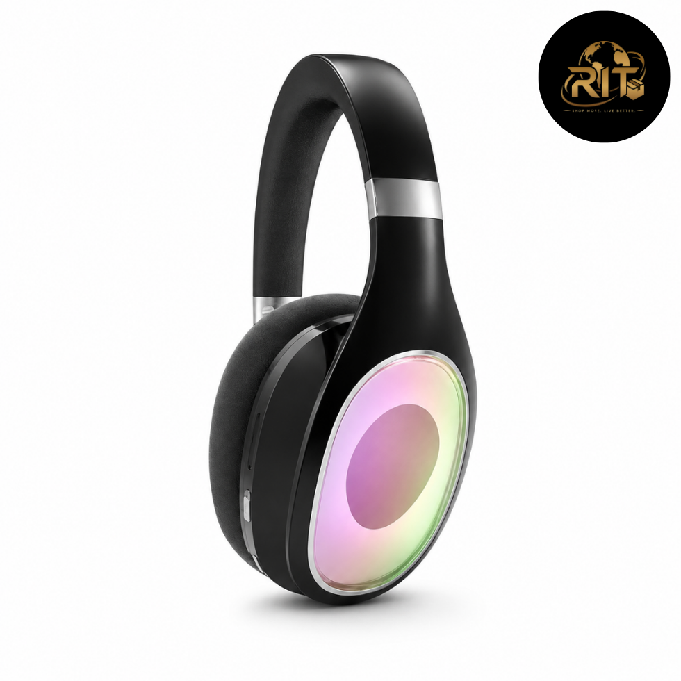 RIT Store padded over-ear headphones for comfortable listening