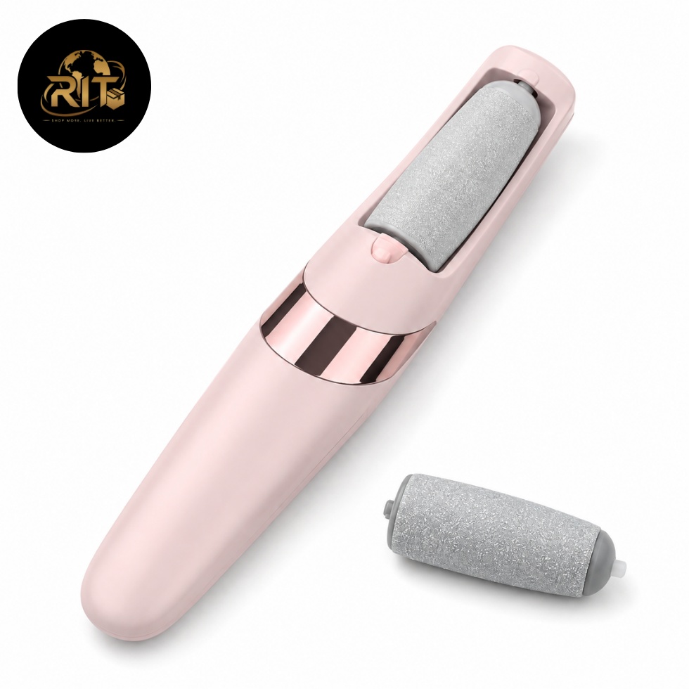 RIT Store pink electric foot callus remover with abrasive roller