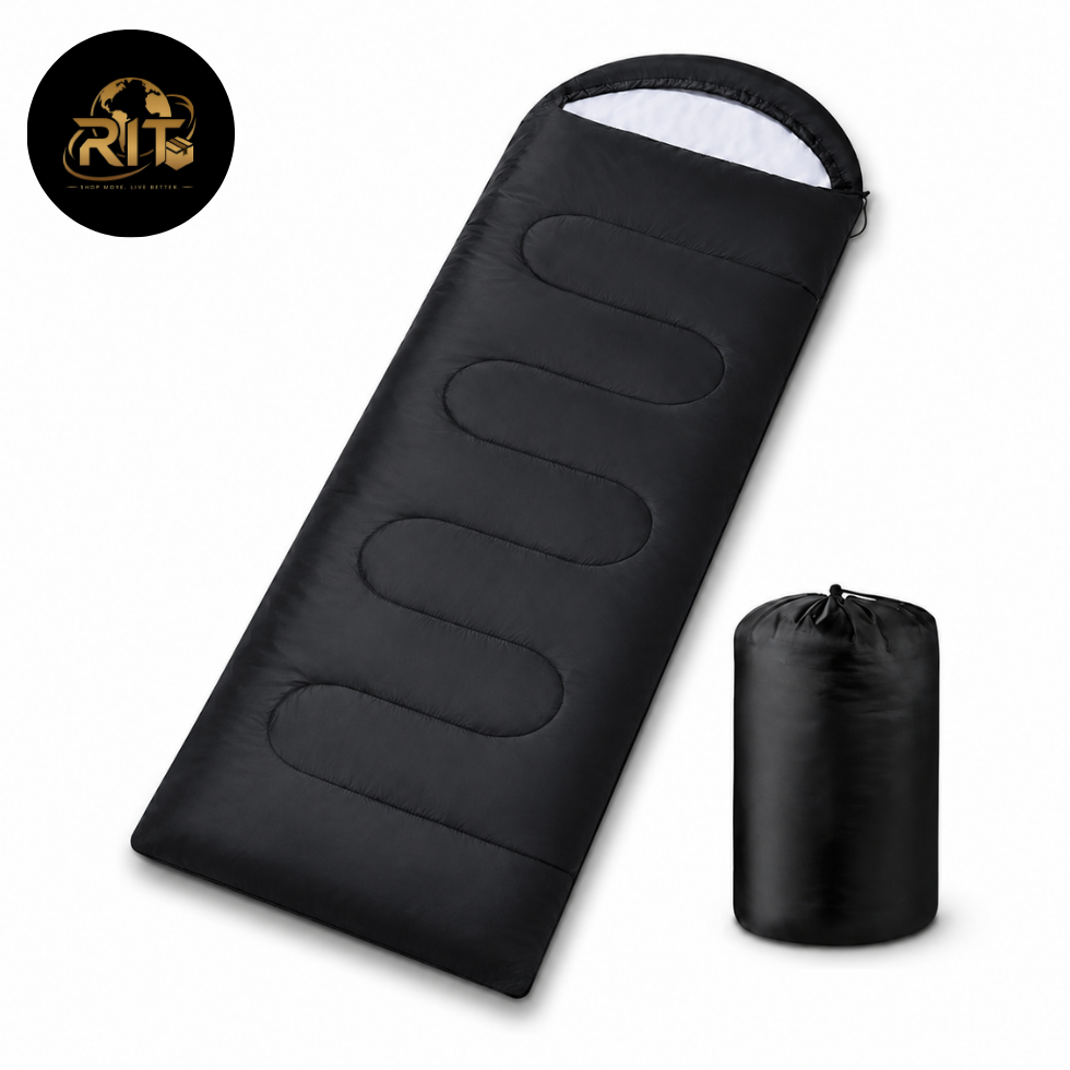 RIT Store ca mping sleeping bag with comfortable padded design